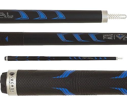 Lucasi Hybrid LHRV21 Rival Series Pool Cue Blue