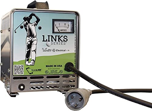 Revenge Golf Cart Parts & Accessories Lester Link Series 48V Battery Charger for Club Car PowerDrive & IQ Golf Carts