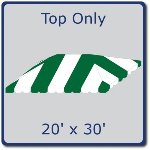 TentandTable 20-Foot x 30-Foot Tent Top Green