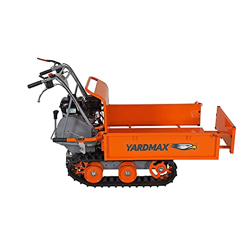 YARDMAX Track Barrow Briggs and Stratton CR950 6.5 HP 660 lb Capacity Orange