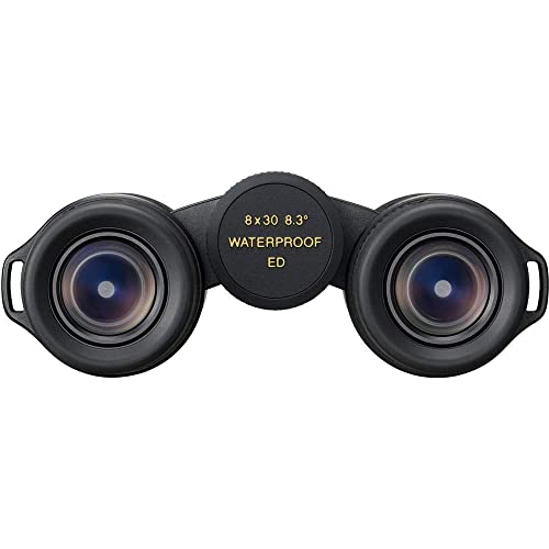 Nikon 8x30 Monarch HG Binoculars Bundle with Bino-System Harness and Rangefinder Tether Black