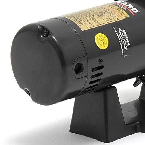 Hayward W36060 0.75 HP Booster Pump In-Ground Swimming Pools Black