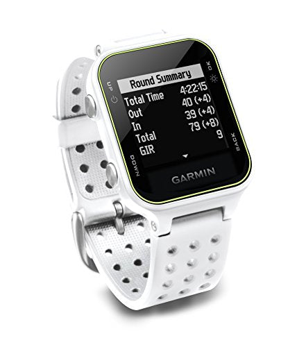 Garmin Approach S20 GPS Golf Watch White