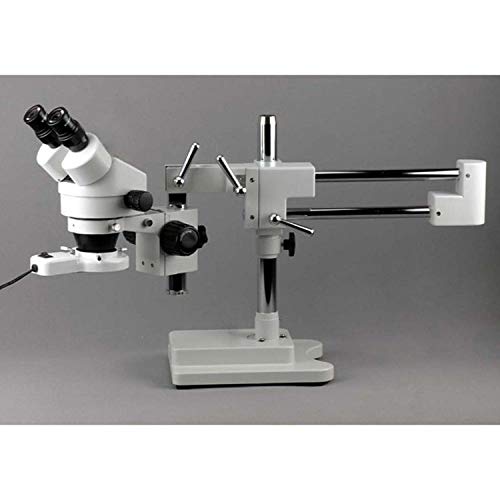 AmScope Professional Binocular Stereo Zoom Microscope 7X-90X Magnification