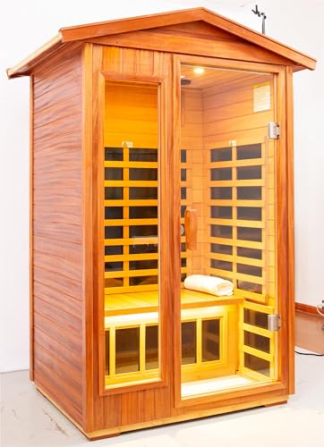 KZPFER Sauna Room Natural Wood