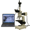 AmScope 40X-400X EPI Metallurgical Microscope with 5MP Digital Camera Yellow