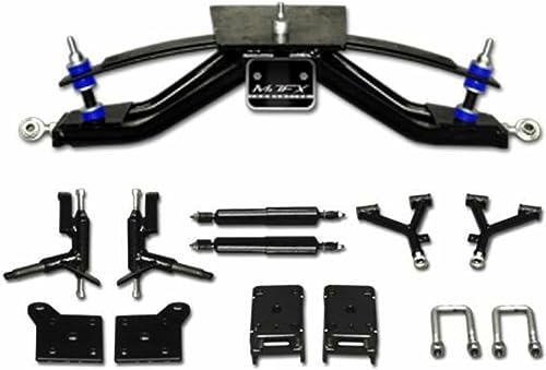 MADJAX 6 Inch A-Arm Golf Cart Lift Kit for EZGO RXV Gas Golf Carts