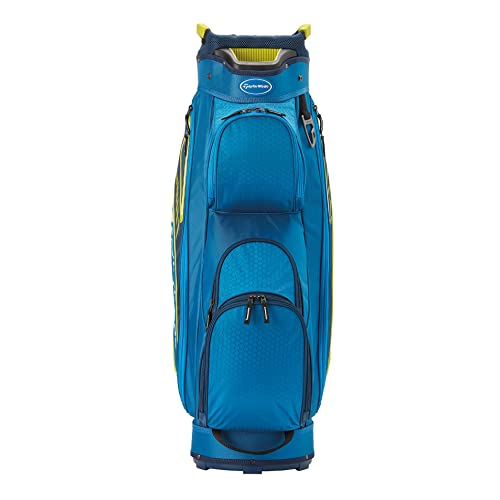 TaylorMade 2022 Select ST Cart Bag Blue/Navy/Lime