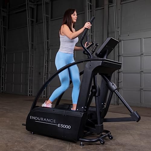 Body-Solid Elliptical Trainer Machine (E5000) Black