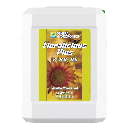 General Hydroponics Floralicious Plus Vitality Plant Food 6 Gal.
