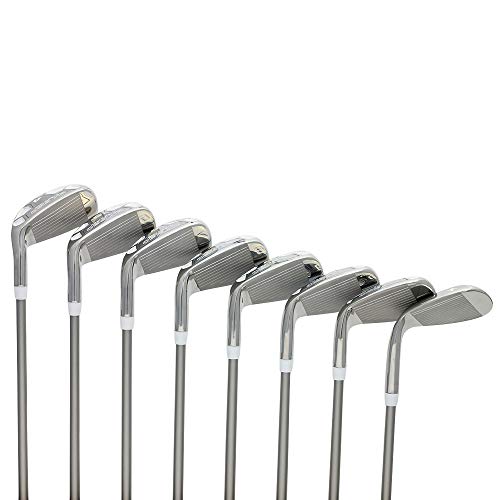 PowerBilt Petite Lady’s Golf EX-550 Hybrid Iron Set Black