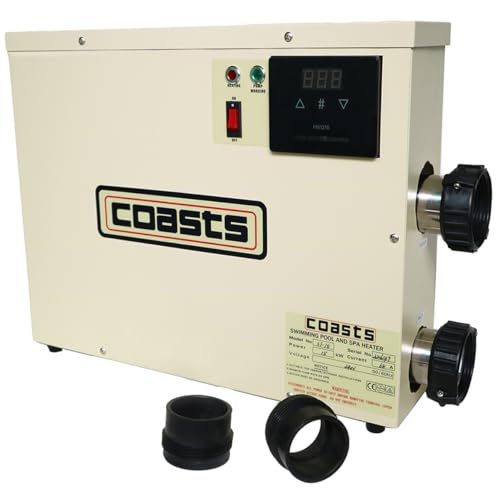TenRit 15KW Water Thermostat Heater for Pool/SPA/Shower Beige