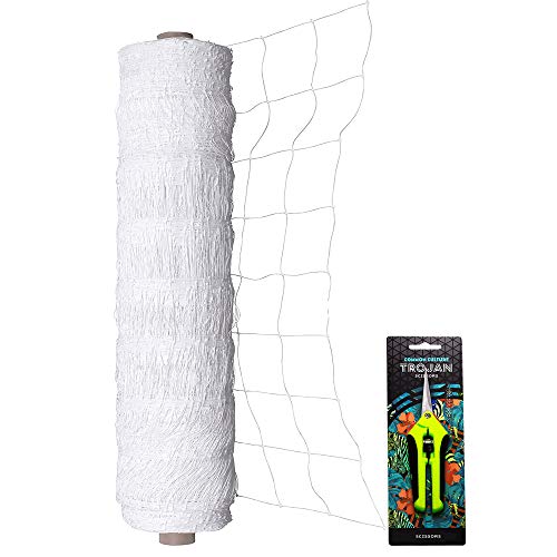 COMMON CULTURE Professional Grade Trellis Netting Bulk Roll 6.5ft x 4920ft Heavy Duty Scrog Net