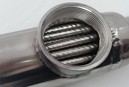 Badgerpipe Titanium Tube and Shell Heat Exchanger 1200 SS