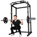 Powertec Workbench Power Rack Black 1000 lbs Max Load