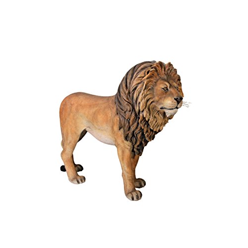 Design Toscano King of The Lions Sculpture Full Color
