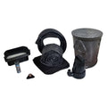 HALF OFF PONDS Savio Pond Free 3300 Waterfall Kit with EPDM Liner and Water Pump Black