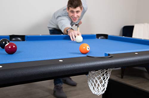 Hathaway Fairmont Portable 6-Ft Pool Table Blue