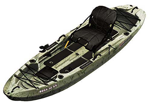 Sun Dolphin Boss SS Angler Kayak Grass Camo