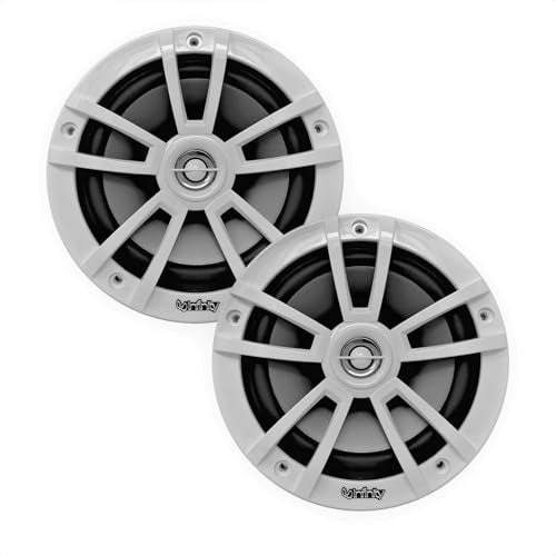Enrock Marine JBL PRV-175 Marine Stereo Receiver & 4x 6.5" Speakers Kit White
