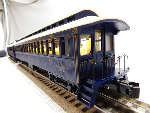 Lionel Wabash Wood Combine Coach 2 Pack O Gauge Natural Color