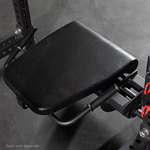Titan Fitness Plate-Loaded Leg Curl and Extension Rack Attachment