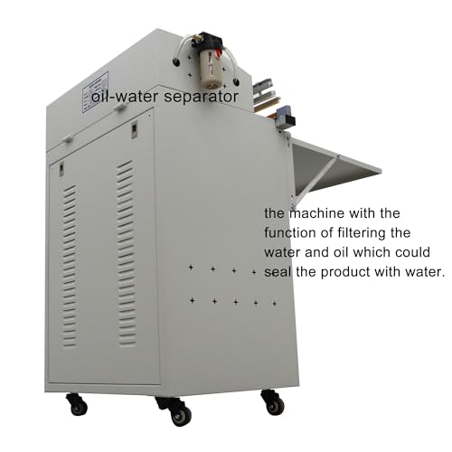 HQHAOTWU Commercial Vacuum Sealer Outside Pumping 23.6inch Sealing Length White