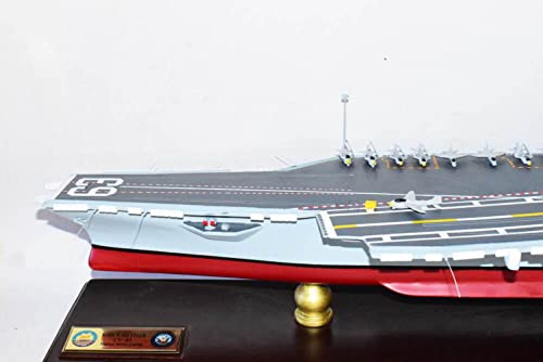 Squadron Nostalgia LLC USS Kitty Hawk CV-63 Aircraft Carrier Scale Model Multi-Colored