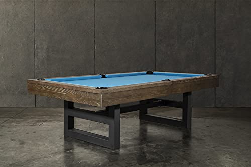 Empire USA Chino Slate Pool Table with Premium Billiard Accessories Brownwash