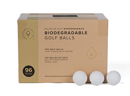 Biodegradable Golf Balls White