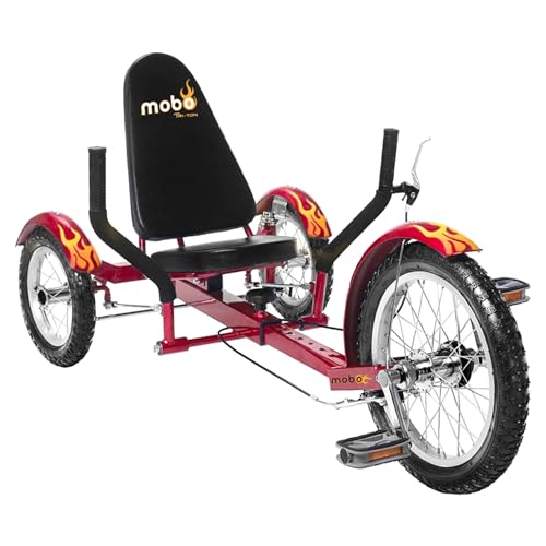 MOBO Triton Recumbent Trike Red