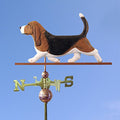 Basset Hound Hand-Carved & Painted Weathervane 32 Inch