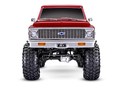 Traxxas TRX-4 1972 Chevy K5 Blazer High Trail 1/10 4WD Crawler Red