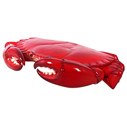 Design Toscano Fiberglass Giant King Crab Statue Full Color