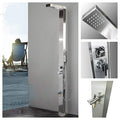 No Worries Products Windsor ADA 316 Marine Grade Stainless Steel Outdoor Shower Panel