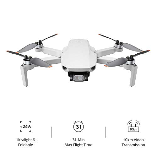 DJI Mini 2 Ultralight Foldable Drone 4K Camera Gray (Renewed)