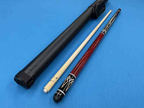 Generic Carom Cue Adam Sendai with Case for 3 Cushion Billiards