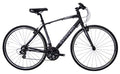 Tommaso Sorrento Shimano Tourney Hybrid Fitness Bike Black/Grey - Extra Large