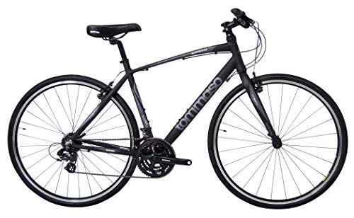 Tommaso Sorrento Shimano Tourney Hybrid Fitness Bike Black/Grey - Extra Large