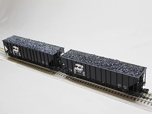 Lionel Burlington Northern 100 TON Hopper 2 Pack O Gauge Black