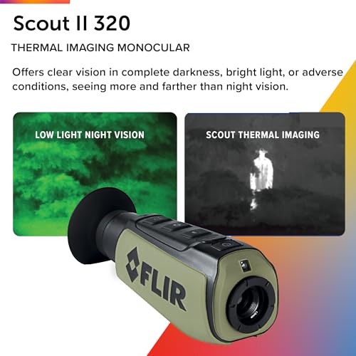 FLIR Scout II 320 Long-Range Thermal Imaging Monocular Scout II-320 <9Hz