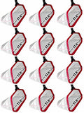 ProTuff Products 12 Pack Case - 18" Ultra Fine Mesh Pool Silt Net - Red