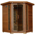 Blue Wave Radiant Saunas BSA1320 Whistler Cedar Infrared Sauna 3-4 Person