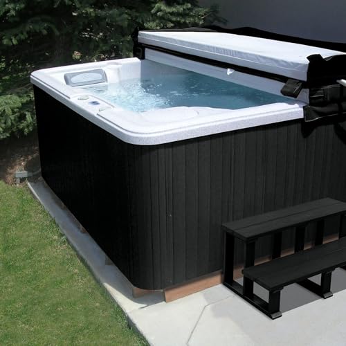 highwood Hot Tub Cabinet Spa Replacement Kit Black