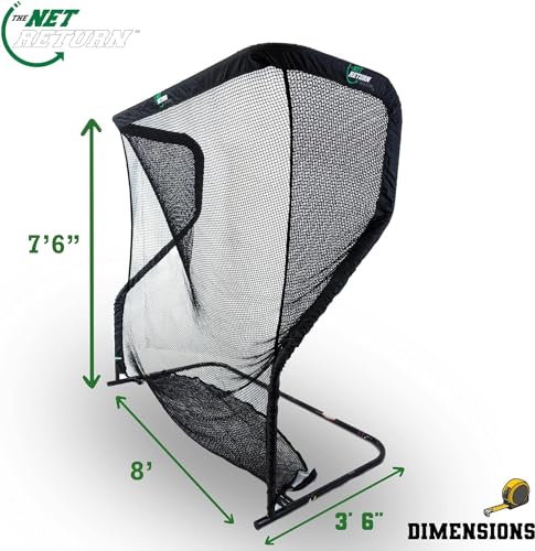 Certified Brands Garmin Approach R10 Golf Launch Monitor & Net Return Pro Series V2 Golf Net