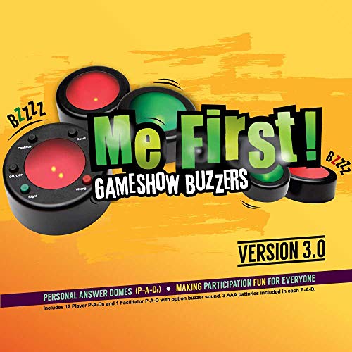 Trainers Warehouse Me First v.3 Wireless Game Buzzers 12-User Set Multicolor