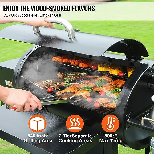 WACTO Portable Charcoal Grill BBQ with Cart Heavy Duty 62-inch
