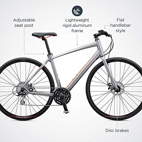 Schwinn Vantage F2 Sport Hybrid Bike Matte Grey