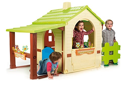 KETTLER Country Play House & Rody Hop-on Outdoor Set Gyffy