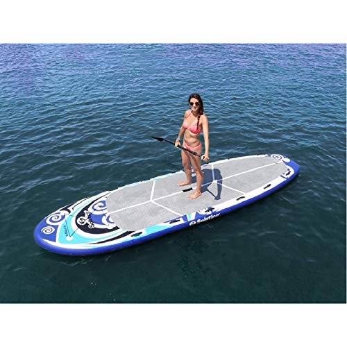 Swim Central Inflatable Maori Giant Multi-Person Paddleboard 15' Blue
